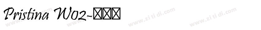Pristina W02字体转换
